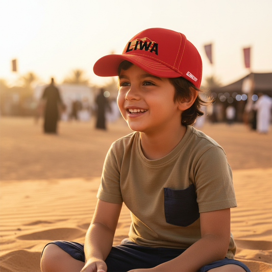 Liwa red Cap (Kids)