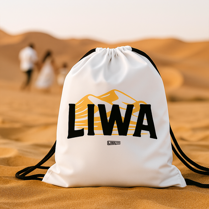 Liwa Mountain Drawstring Bag
