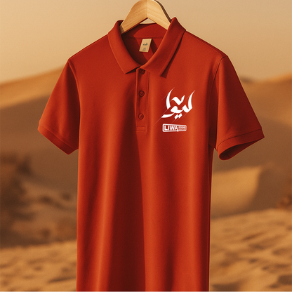 Liwa Red Polo Shirt