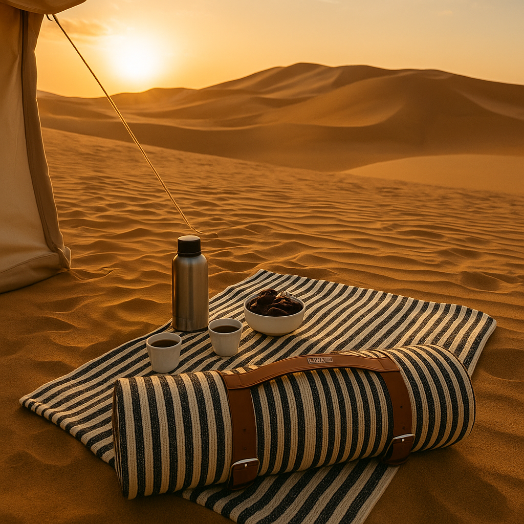 Liwa Striped Camping Blanket