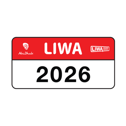 Liwa 2026 Plate Magnet