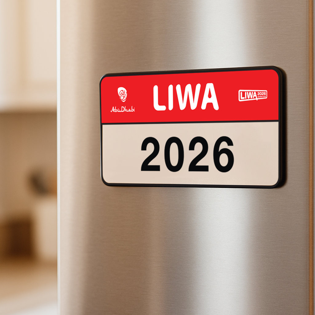 Liwa 2026 Plate Magnet