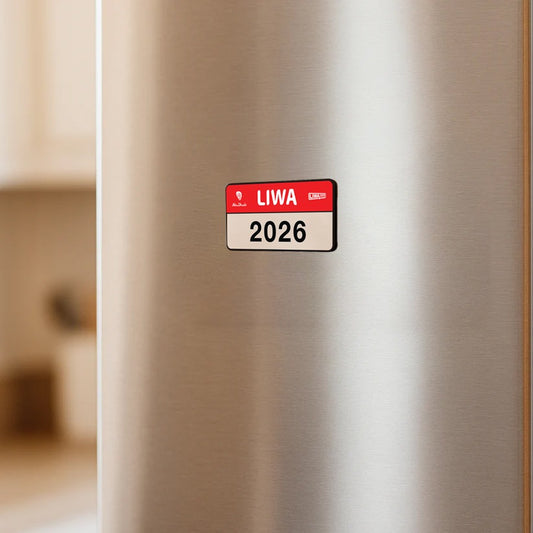 Liwa 2026 Plate Magnet